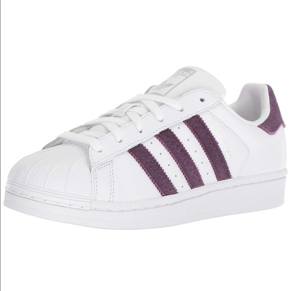 adidas original superstar violet